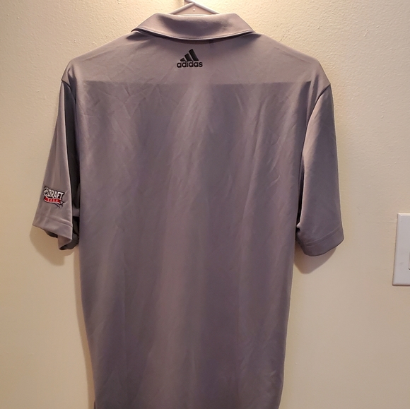 SOLD ! Adidas NY Rangers Gray NWT Polo Small - Picture 3 of 12